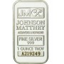 Купить серебряный слиток 1 Унция Джонсон Матти