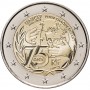 2 Евро 2021 Франция, 75 лет образования ЮНИСЕФ