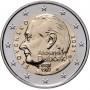 2 евро 2021 Словакия, 100 лет со дня рождения Александра Дубчека UNC