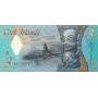 Острова Кука 3 доллара 2021 года, полимерная банкнота