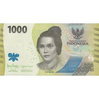 Индонезия 1000 рупий 2022 (Pick 162) UNC пресс