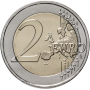  2 евро 2022 Кипр - "35 лет программе Эразмус" UNC