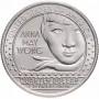 25 центов США 2022 - Анна Мэй Вонг, Американские женщины, знак монетного двора: "D" - Денвер (№5)