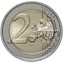  2 евро 2022 Ирландия - "35 лет программе Эразмус" UNC