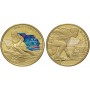 Набор из 2-х монет Китай 5 юаней 2022 года - Зимние Олимпийские Игры в Пекине (Олимпиада)