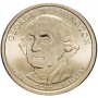 1 доллар 2007 Джордж Вашингтон , 1-й Президент США