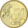 50 евро центов Бельгия 2002 XF