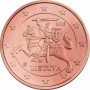 1 евро цент Литва 2015 UNC