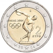 2 Евро 2004 Греция XF+. Летние Олимпийские игры 2004 в Афинах