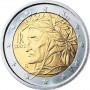 Купить монету 2 евро Италия 2002 года