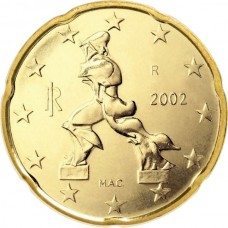 20 евроцентов Италия 2002