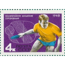 1968 Международные спортивные соревнования года. Настольный теннис