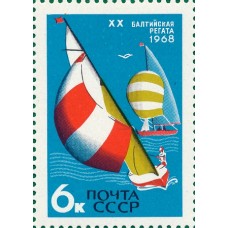 1968 Международные спортивные соревнования года. Балтийская регата