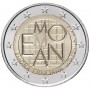 2 евро 2015 Словения, "2000 лет римскому поселению Эмона на месте современной Любляны" UNC