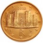 1 евро цент Италия UNC