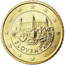 50 евро центов Словакия 