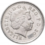 5 пенcов Великобритания 1998-2008