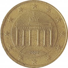 50 евроцентов Германия 2002 A