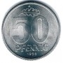 50 пфеннигов 1968-1990 Германия.ГДР