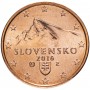 2 евроцента Словакия 2016 UNC