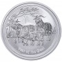 Австралия 50 центов 2015. Год Козы. Серебро