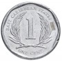 1 цент Восточные Карибы 2002-2013