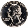 25 центов США 1965-1998 год