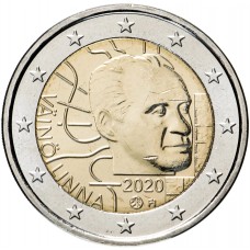 2 Евро 2020 Финляндия - "100 лет со дня рождения Вяйнё Линна"