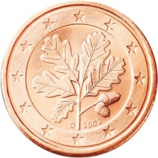 5 евро центов Германия 2002 