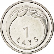 1 лат 2009 Латвия.Кольцо Намейса