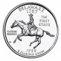 25 центов США 1999 Делавэр, штаты