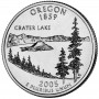 25 центов США 2005 Орегон, штаты