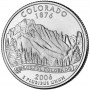 25 центов США 2006 Колорадо, штаты