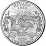 25 центов США 2006 Невада, штаты
