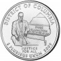 25 центов США 2009 Округ Колумбия, штаты