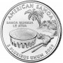 25 центов США 2009 Американское Самоа, штаты