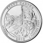 25 центов США 2010 Национальный парк Гранд-Каньон, Аризона, 4-й парк