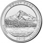 25 центов США 2010 Национальный лес Маунд Худ, Орегон, 5-й парк