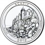 25 центов США 2012 Национальный парк Акадия, 13-й парк