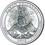25 центов США 2012 Национальный парк Гавайские вулканы, 14-й парк