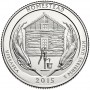 25 центов США 2015 Национальный монумент Гомстед, 26-й парк