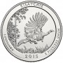 25 центов США 2015 Национальный лес Кисатчи (Кисачи), 27-й парк