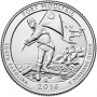 25 центов США 2016 Форт Молтри, 35-й парк