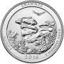 25 центов США 2016 Национальный лес Шоуни, 31-й парк