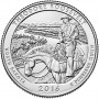 25 центов США 2016 Национальный парк Теодора Рузвельта, 34-й парк