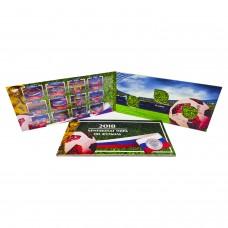 Альбом для 3 монет 25 рублей и банкноты 100 рублей Чемпионат Мира по Футболу FIFA 2018