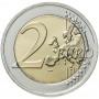 2 евро 2021 Латвия - 100 лет признания Латвии Де-Юре UNC