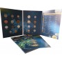 Набор Монеты До Введения Евро в альбоме, с буклетом