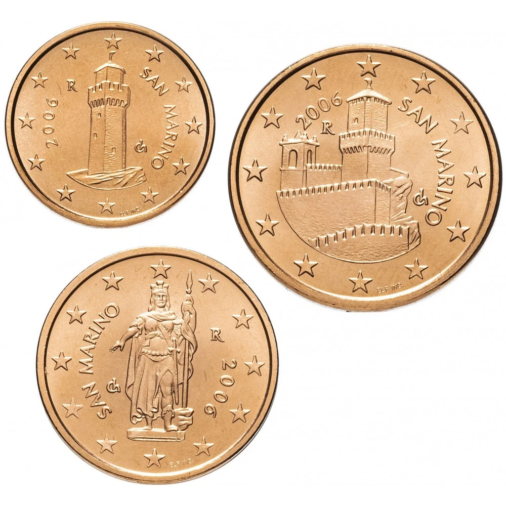 Сан марино каталог. Сан Марино монеты 3 евроцента. Набор монет Сан Марино евро. Набор евроцентов Сан Марино. Сан Марино монеты 2 евроцента.