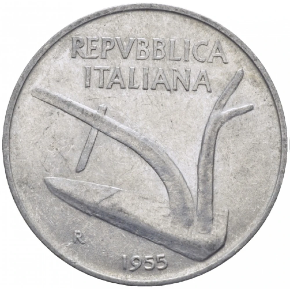500 лир сколько рублей. Италия 10 лир, 1951. Монета 10 лир Италия. Монета 10 лир Республика Италия 1956 г.